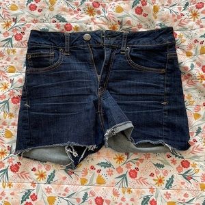 American Eagle Shorts. Lightly worn. Bottom folds have come undone